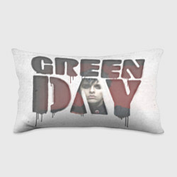 Подушка-антистресс Green day on wall, цвет: 3D-принт