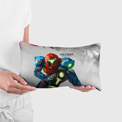 Подушка-антистресс METROID DREAD МЕТРОИД ДРЕД, цвет: 3D-принт — фото 2