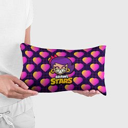Подушка-антистресс Brawl Stars Лола и сердечки, цвет: 3D-принт — фото 2