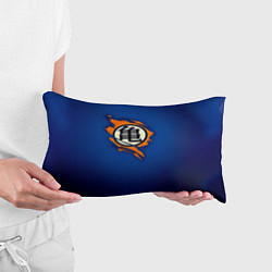 Подушка-антистресс Рваный логотип Гоку Dragon Ball, цвет: 3D-принт — фото 2