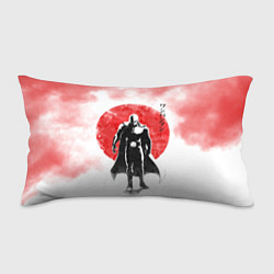 Подушка-антистресс Сайтама красный дым One Punch-Man, цвет: 3D-принт