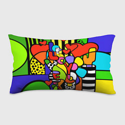 Подушка-антистресс Romero Britto - love you, цвет: 3D-принт