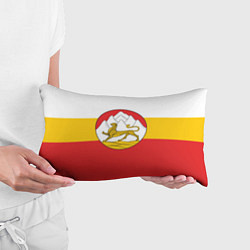 Подушка-антистресс Северная Осетия Алания Флаг, цвет: 3D-принт — фото 2