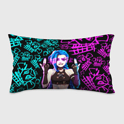 Подушка-антистресс JINX ДЖИНКС NEON PATTERN, цвет: 3D-принт