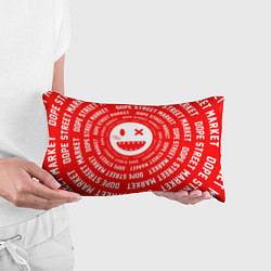 Подушка-антистресс Счастливый Смайлик Red Dope Street Market, цвет: 3D-принт — фото 2