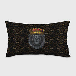 Подушка-антистресс Король лев Black, цвет: 3D-принт