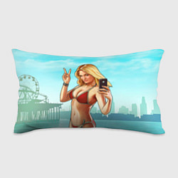 Подушка-антистресс GTA Beach girl, цвет: 3D-принт
