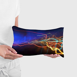 Подушка-антистресс Neon vanguard pattern Lightning Fashion 2023, цвет: 3D-принт — фото 2