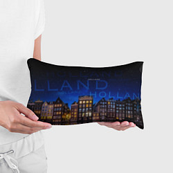 Подушка-антистресс Голландия в ночи, цвет: 3D-принт — фото 2
