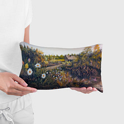 Подушка-антистресс Домик в цветущем лесу, цвет: 3D-принт — фото 2