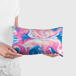 Подушка-антистресс Абстрактный цветной паттерн Волны Abstract Color P, цвет: 3D-принт — фото 2