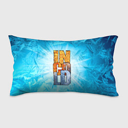Подушка-антистресс IN COLD logo with blue ice