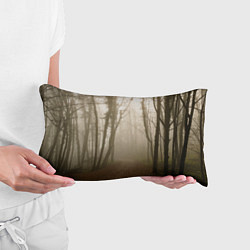 Подушка-антистресс Туманный лес на восходе, цвет: 3D-принт — фото 2