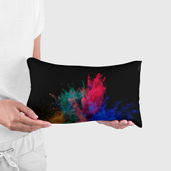 Подушка-антистресс Брызги сухих красок, цвет: 3D-принт — фото 2