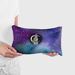 Подушка-антистресс Сова-колдунья с зельем на фоне ночного неба, цвет: 3D-принт — фото 2