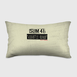 Подушка-антистресс Sum 41 - The Acoustics Full Album, цвет: 3D-принт