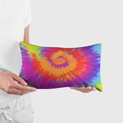 Подушка-антистресс Тай дай в радуге, цвет: 3D-принт — фото 2