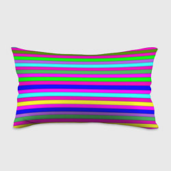 Подушка-антистресс Multicolored neon bright stripes