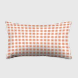 Подушка-антистресс Light beige plaid fashionable checkered pattern, цвет: 3D-принт