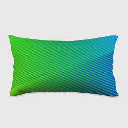 Подушка-антистресс Зелено-голубой градиент, цвет: 3D-принт