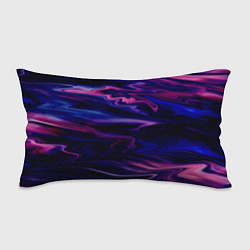Подушка-антистресс Фиолетово-розовый абстрактный узор, цвет: 3D-принт