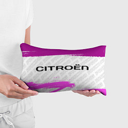 Подушка-антистресс Citroen pro racing: надпись и символ, цвет: 3D-принт — фото 2