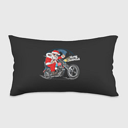 Подушка-антистресс Santa on a bike