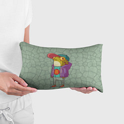 Подушка-антистресс Лягуха-репер, цвет: 3D-принт — фото 2