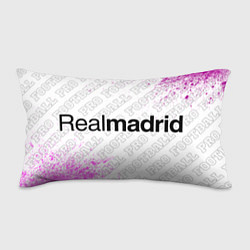 Подушка-антистресс Real Madrid pro football: надпись и символ, цвет: 3D-принт