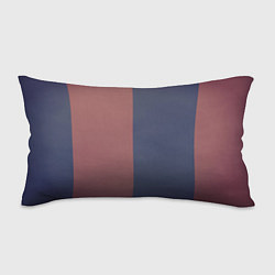 Подушка-антистресс Коричнево-синий комбинированный современный узор, цвет: 3D-принт