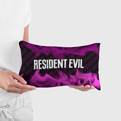 Подушка-антистресс Resident Evil pro gaming: надпись и символ, цвет: 3D-принт — фото 2