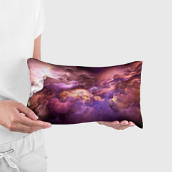 Подушка-антистресс Необычное фиолетовое облако, цвет: 3D-принт — фото 2