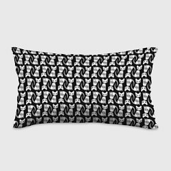 Подушка-антистресс Скелет кошки - Halloween pattern, цвет: 3D-принт
