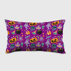 Подушка-антистресс Happy Halloween - holiday pattern