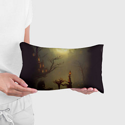 Подушка-антистресс Жуткий замок в тумане, цвет: 3D-принт — фото 2