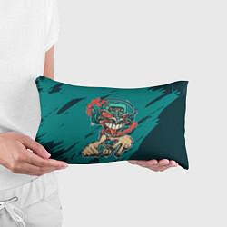 Подушка-антистресс Маска репера-монстра, цвет: 3D-принт — фото 2