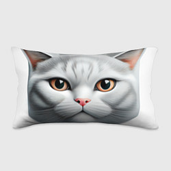 Подушка-антистресс Нейросеть: британский кот-подушка