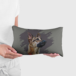 Подушка-антистресс Голова немецкой овчарки, цвет: 3D-принт — фото 2