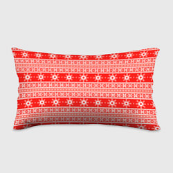 Подушка-антистресс New Year snowflake pattern