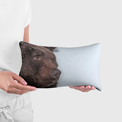 Подушка-антистресс Медведь в интерьере, цвет: 3D-принт — фото 2