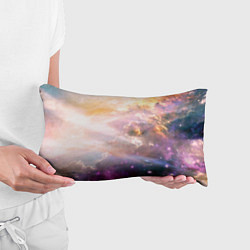 Подушка-антистресс Аморфное абстрактное космическое красочное небо, цвет: 3D-принт — фото 2