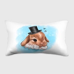 Подушка-антистресс Милый кролик в шляпке, цвет: 3D-принт