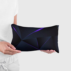 Подушка-антистресс Geometry stripes neon stiil, цвет: 3D-принт — фото 2