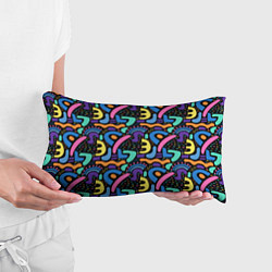 Подушка-антистресс Multicolored texture pattern, цвет: 3D-принт — фото 2