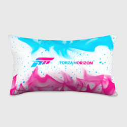 Подушка-антистресс Forza Horizon neon gradient style: надпись и симво