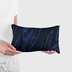Подушка-антистресс Синие полосы, цвет: 3D-принт — фото 2