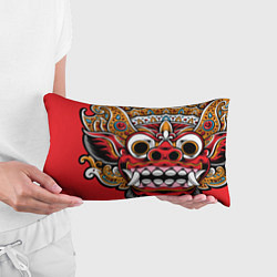 Подушка-антистресс Barong - Bali - tattoo, цвет: 3D-принт — фото 2