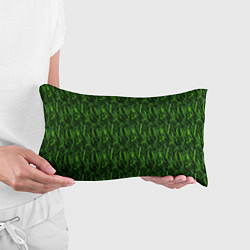 Подушка-антистресс Сочный узор из зеленой травки, цвет: 3D-принт — фото 2