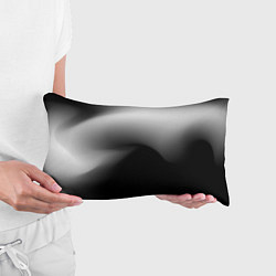 Подушка-антистресс Градиент черный, цвет: 3D-принт — фото 2