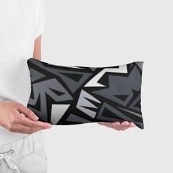 Подушка-антистресс Геометрический камуфляж, цвет: 3D-принт — фото 2